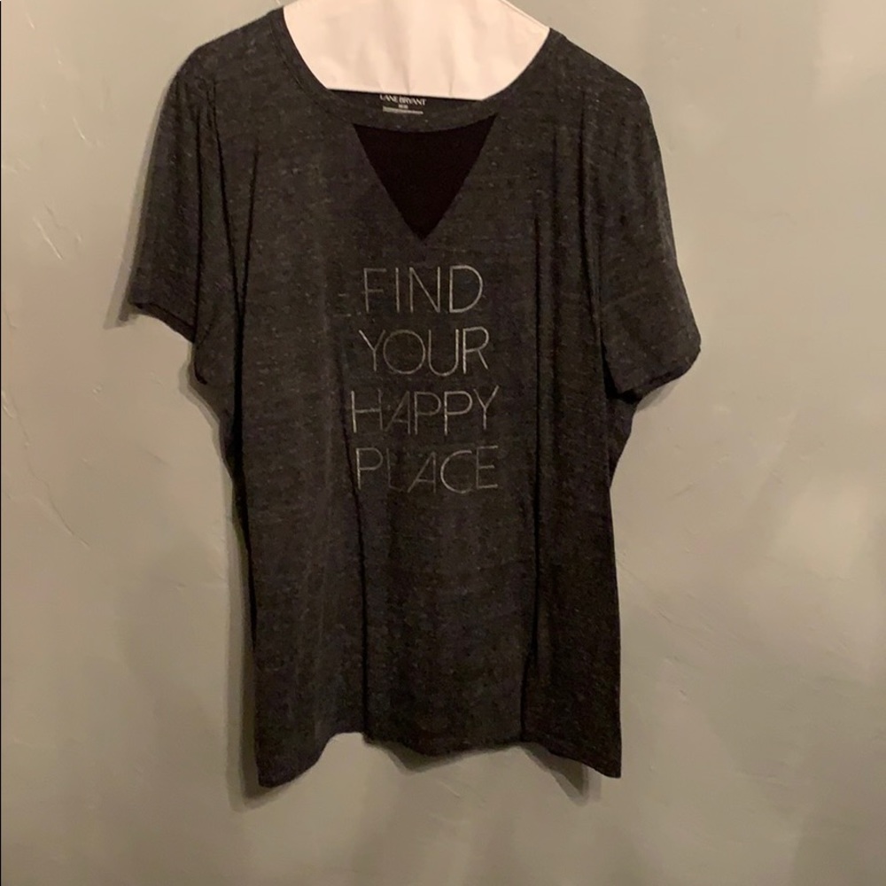 Lane Bryant Find Your Happy Place T-shirt